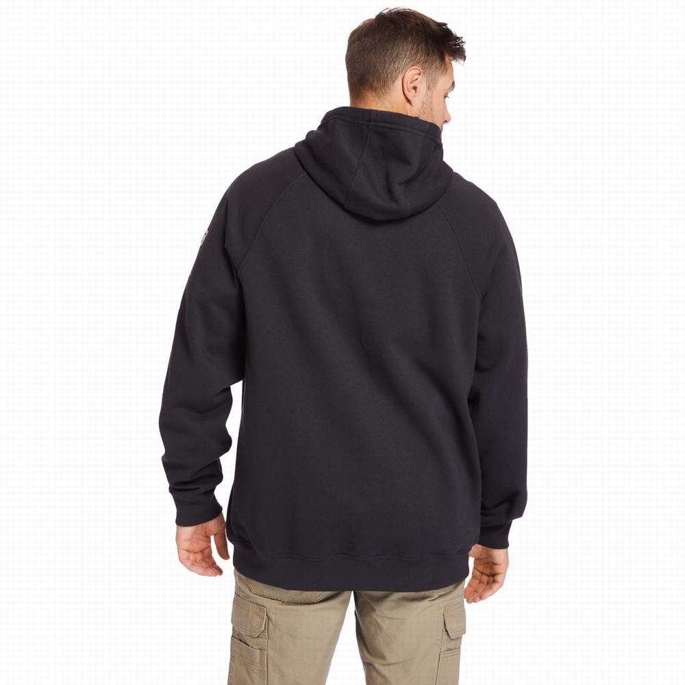 Pánské Mikiny S Kapucí Timberland Big & Vysoké Timberland PRO® Hood Honcho Sport Černé | TI04386-271