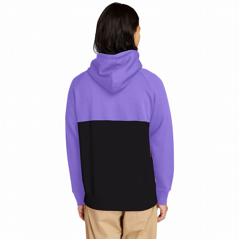 Pánské Mikiny S Kapucí Timberland Cut-and-sew Blankyt | TI67398-429