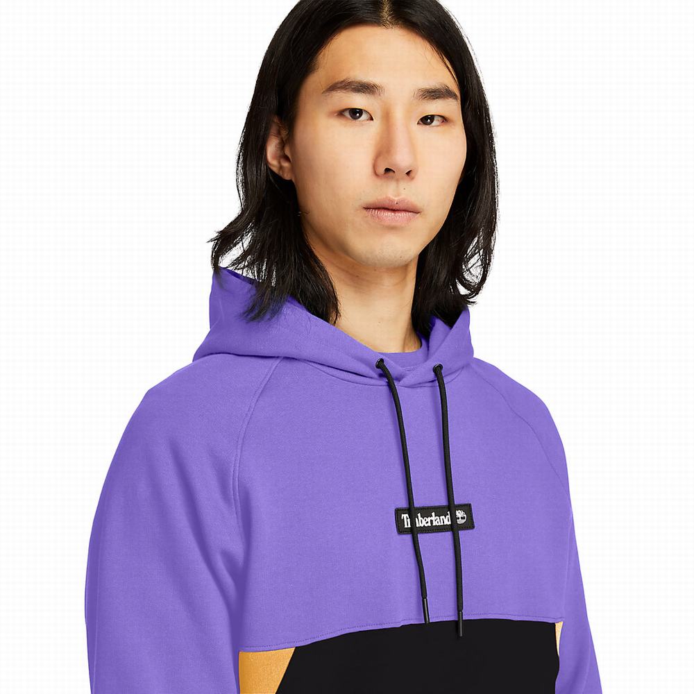 Pánské Mikiny S Kapucí Timberland Cut-and-sew Blankyt | TI67398-429