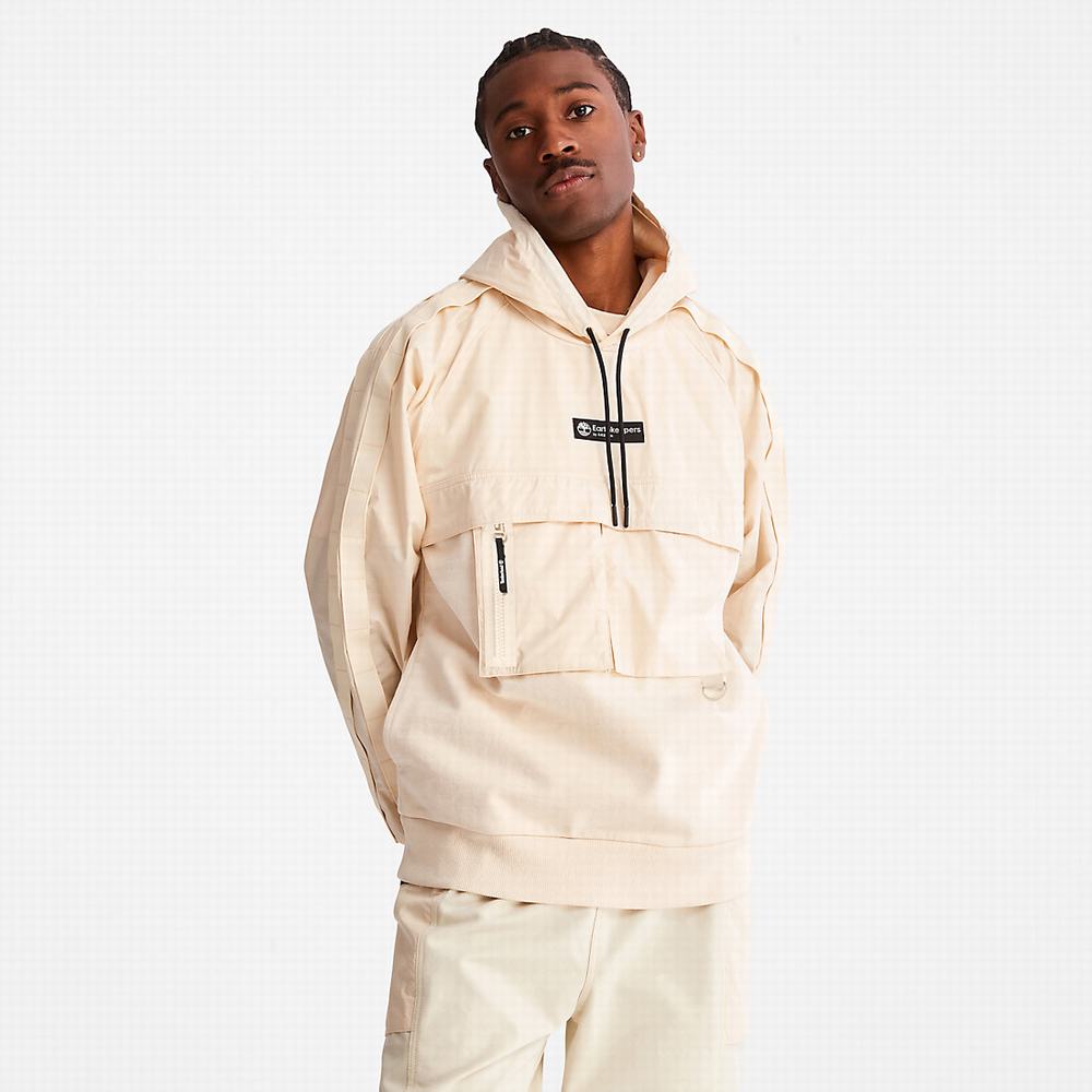 Pánské Mikiny S Kapucí Timberland Earthkeepers® by Raeburn Packable Béžový | TI32451-958