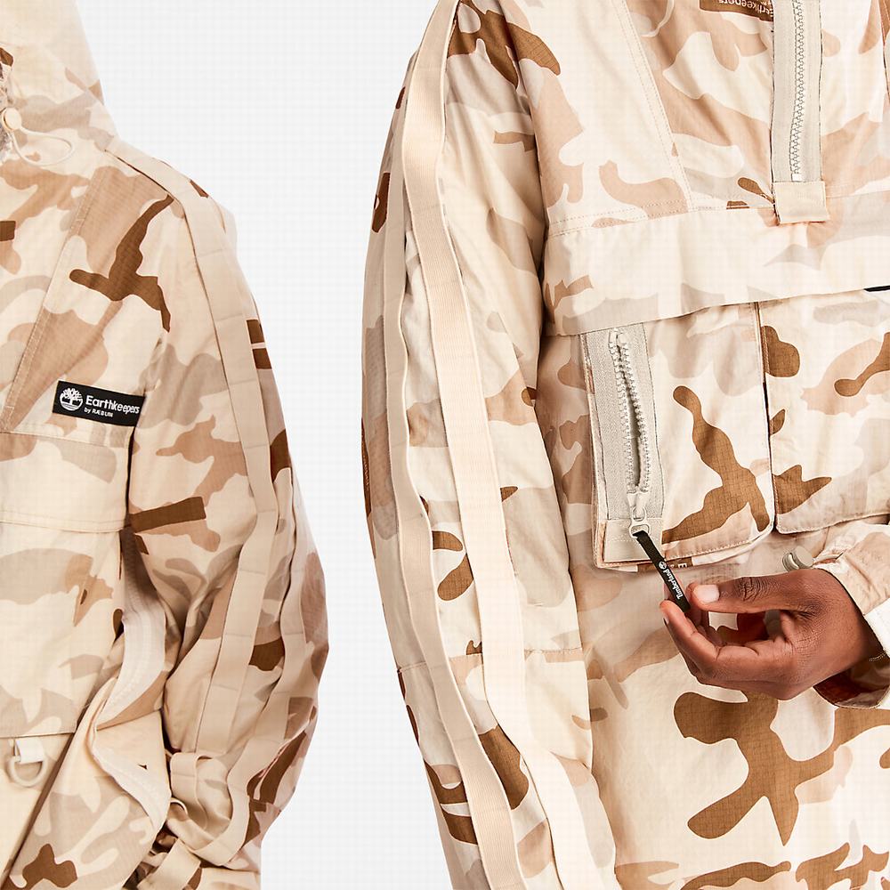 Pánské Mikiny S Kapucí Timberland Earthkeepers® by Raeburn Packable Anorak Zelene | TI92570-742