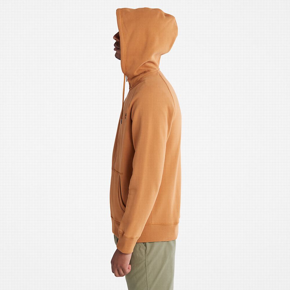 Pánské Mikiny S Kapucí Timberland Exeter River Zip-Front Fleece Světle Hnědé | TI58926-931