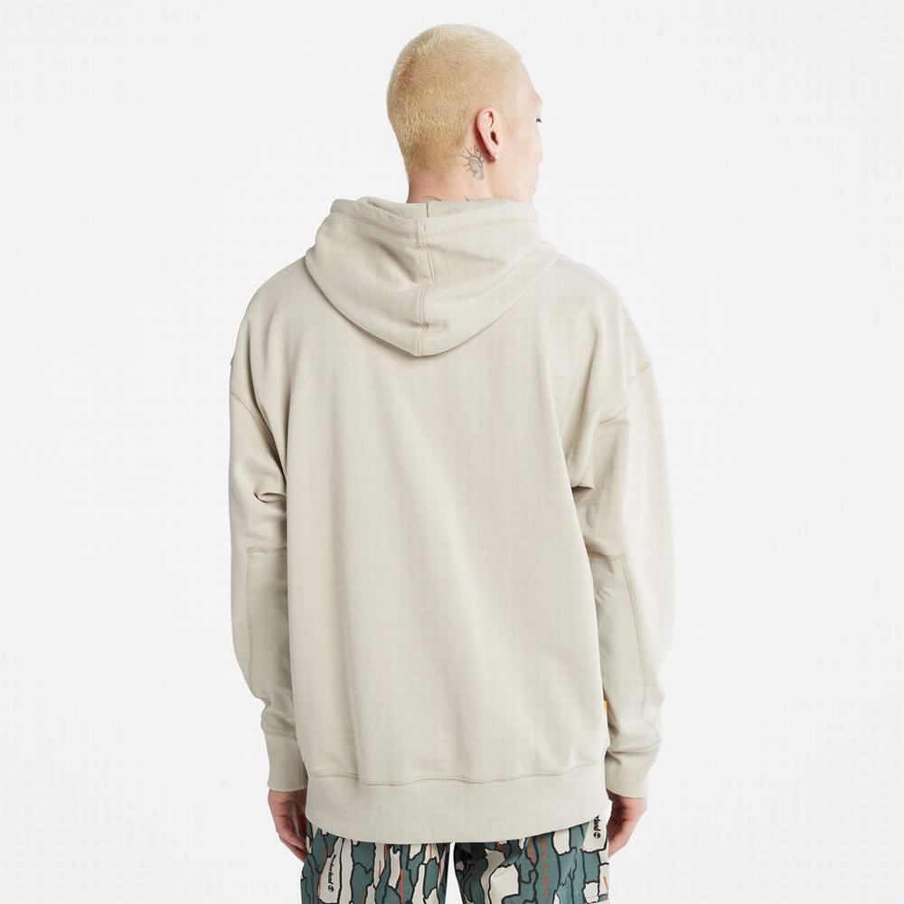 Pánské Mikiny S Kapucí Timberland Heavyweight Světle Šedé | TI31907-965