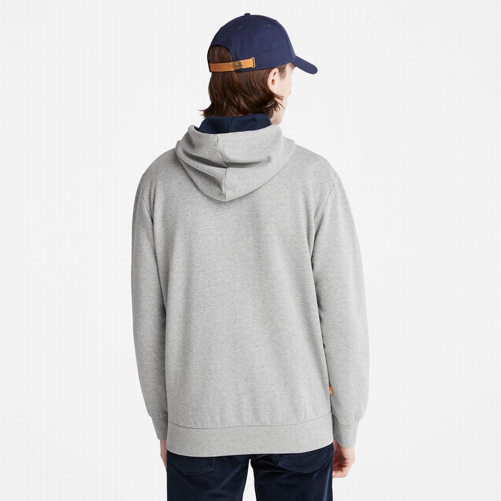 Pánské Mikiny S Kapucí Timberland Oyster River Šedé | TI67193-370