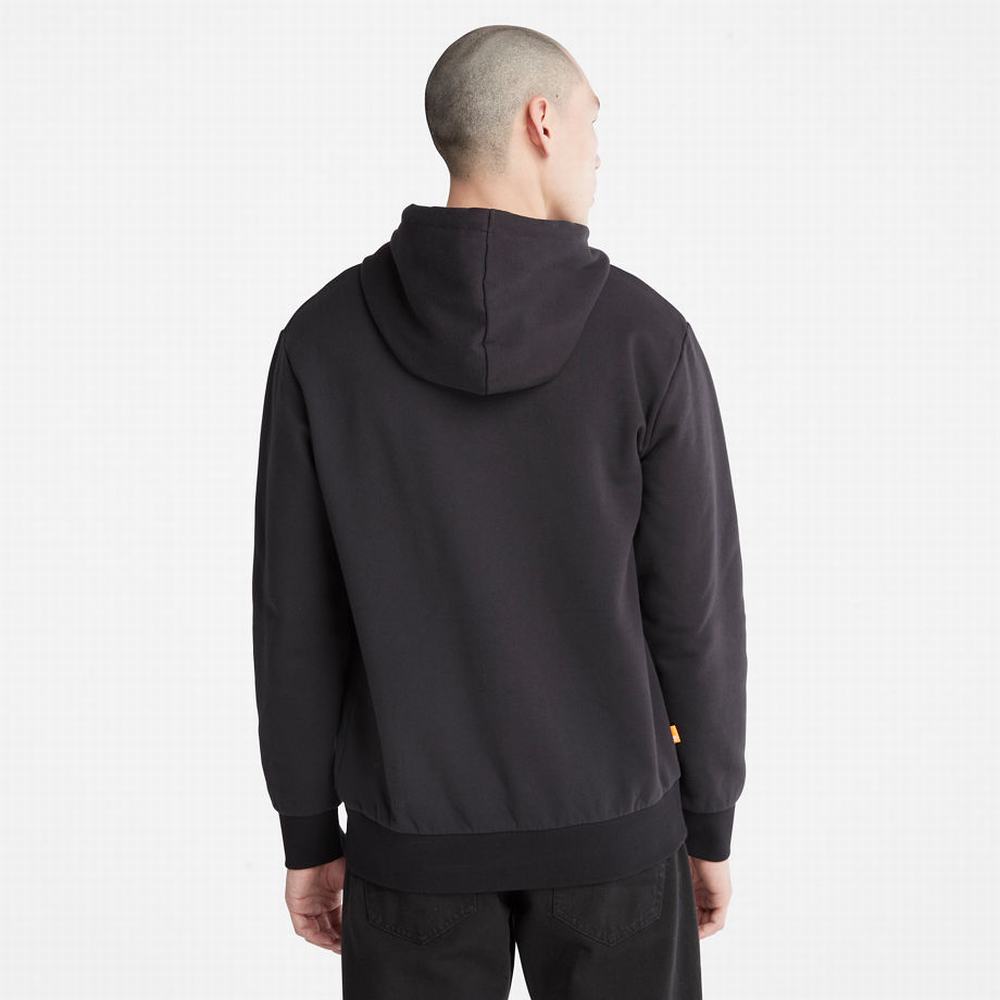 Pánské Mikiny S Kapucí Timberland Oyster River Černé | TI92078-391