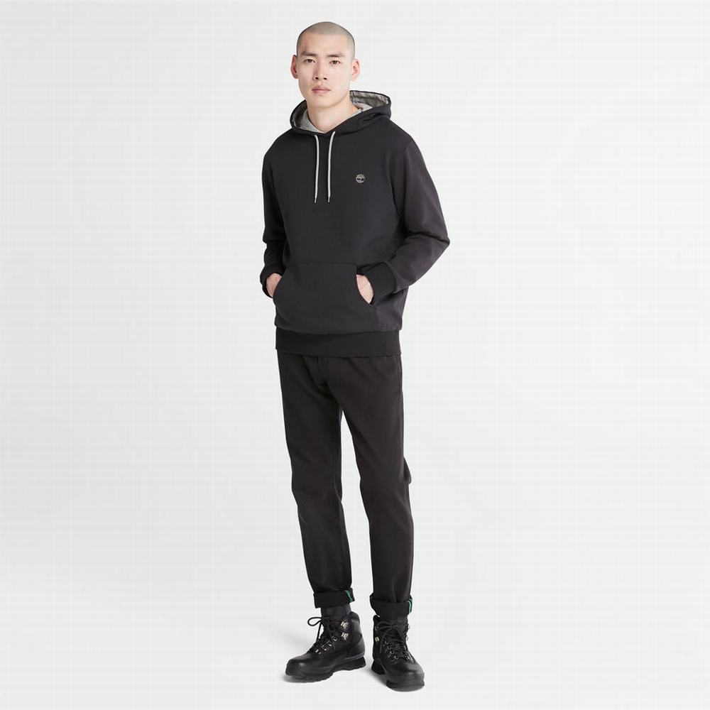 Pánské Mikiny S Kapucí Timberland Oyster River Černé | TI92078-391