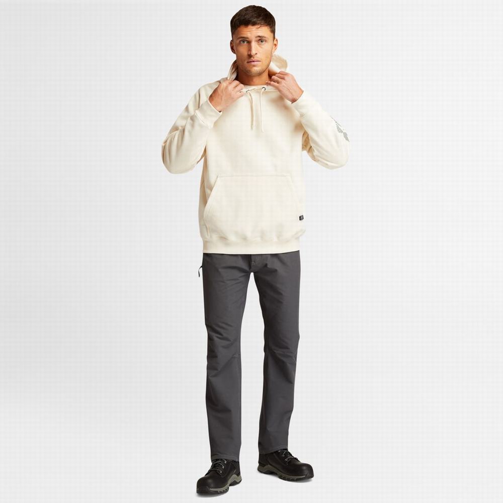 Pánské Mikiny S Kapucí Timberland PRO® Hood Honcho Sport Bílé | TI17982-189