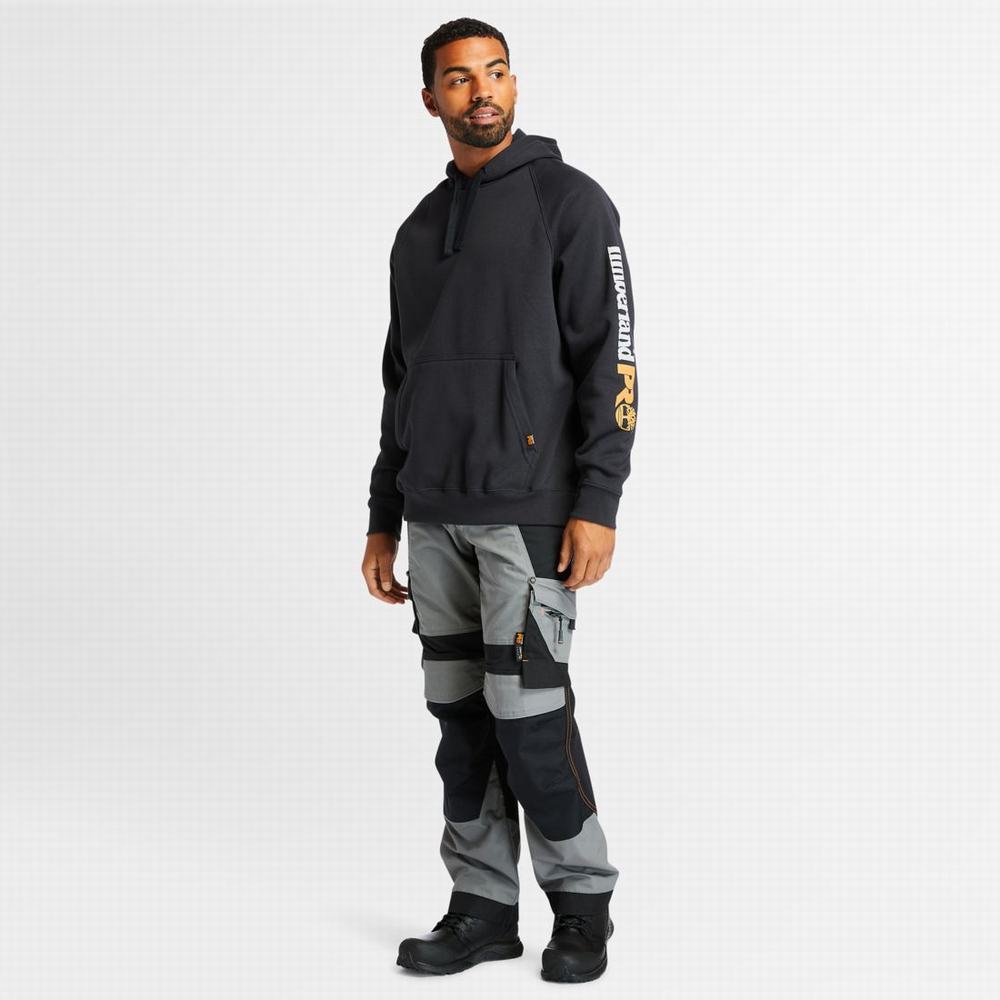 Pánské Mikiny S Kapucí Timberland PRO® Hood Honcho Sport Černé | TI23569-972