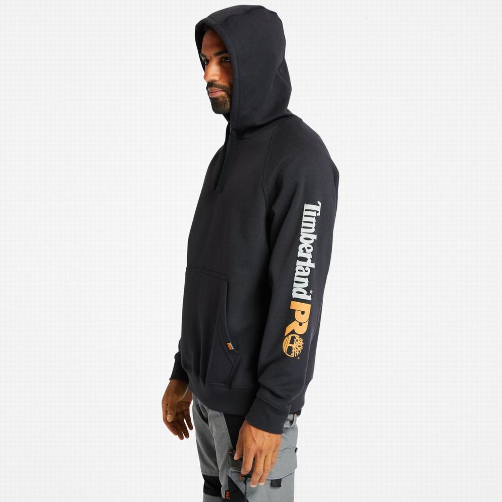Pánské Mikiny S Kapucí Timberland PRO® Hood Honcho Sport Černé | TI23569-972