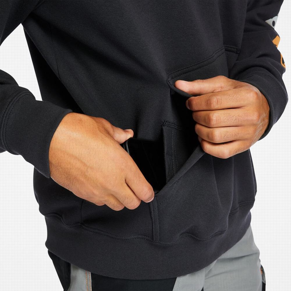 Pánské Mikiny S Kapucí Timberland PRO® Hood Honcho Sport Černé | TI23569-972