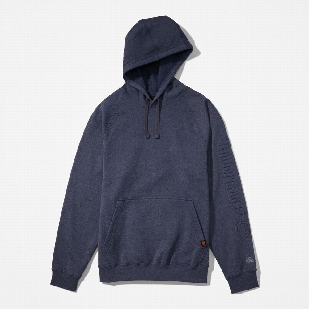 Pánské Mikiny S Kapucí Timberland PRO® Hood Honcho Sport Embossed Logo Pullover Tmavě Blankyt | TI39208-736