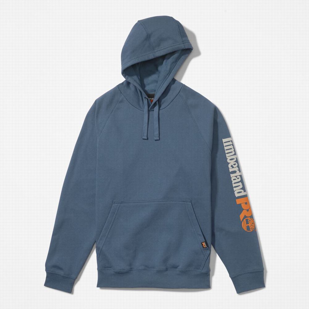 Pánské Mikiny S Kapucí Timberland PRO® Hood Honcho Sport Indigo | TI50637-143