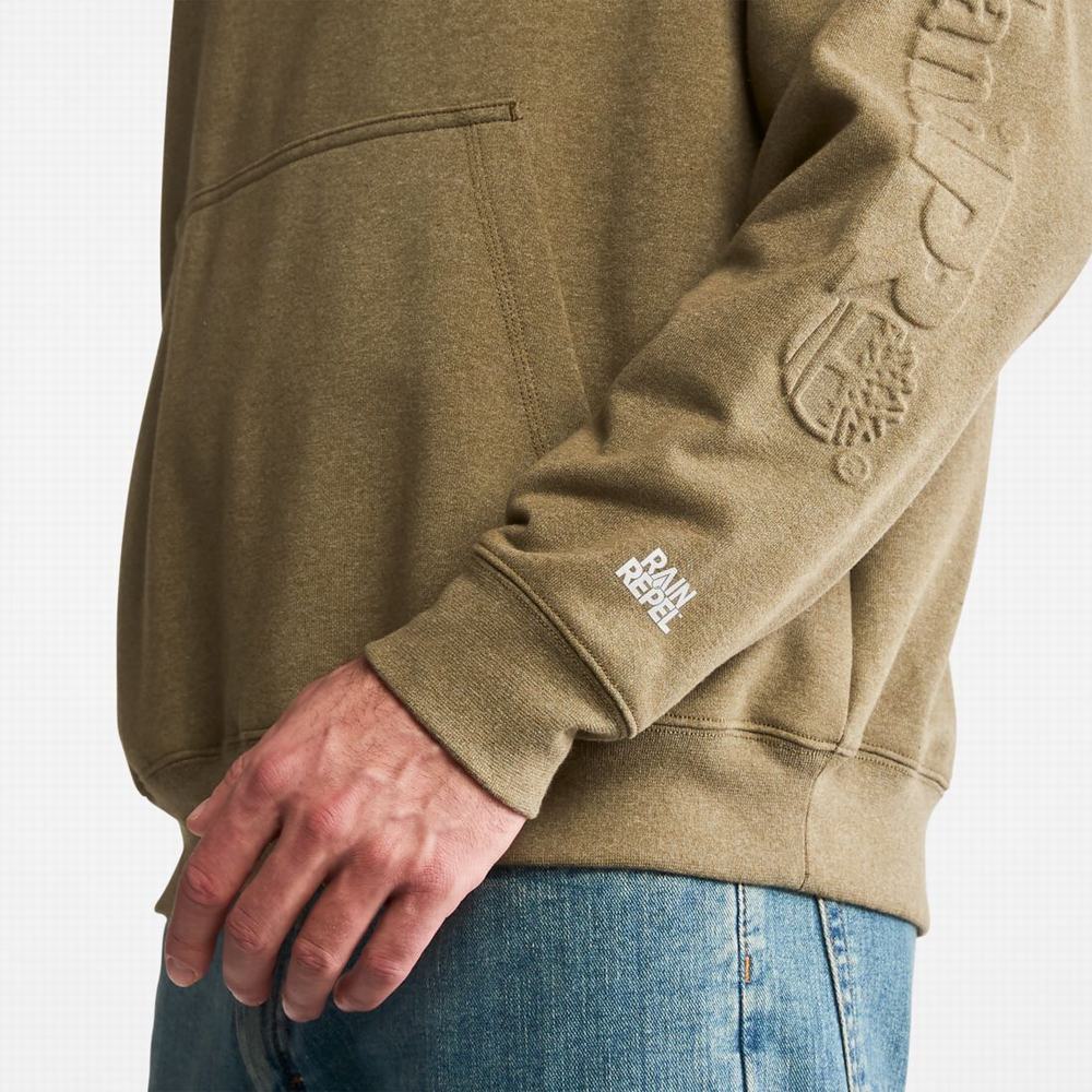 Pánské Mikiny S Kapucí Timberland PRO® Hood Honcho Sport Embossed Logo Pullover Olivy Zelené | TI62801-498