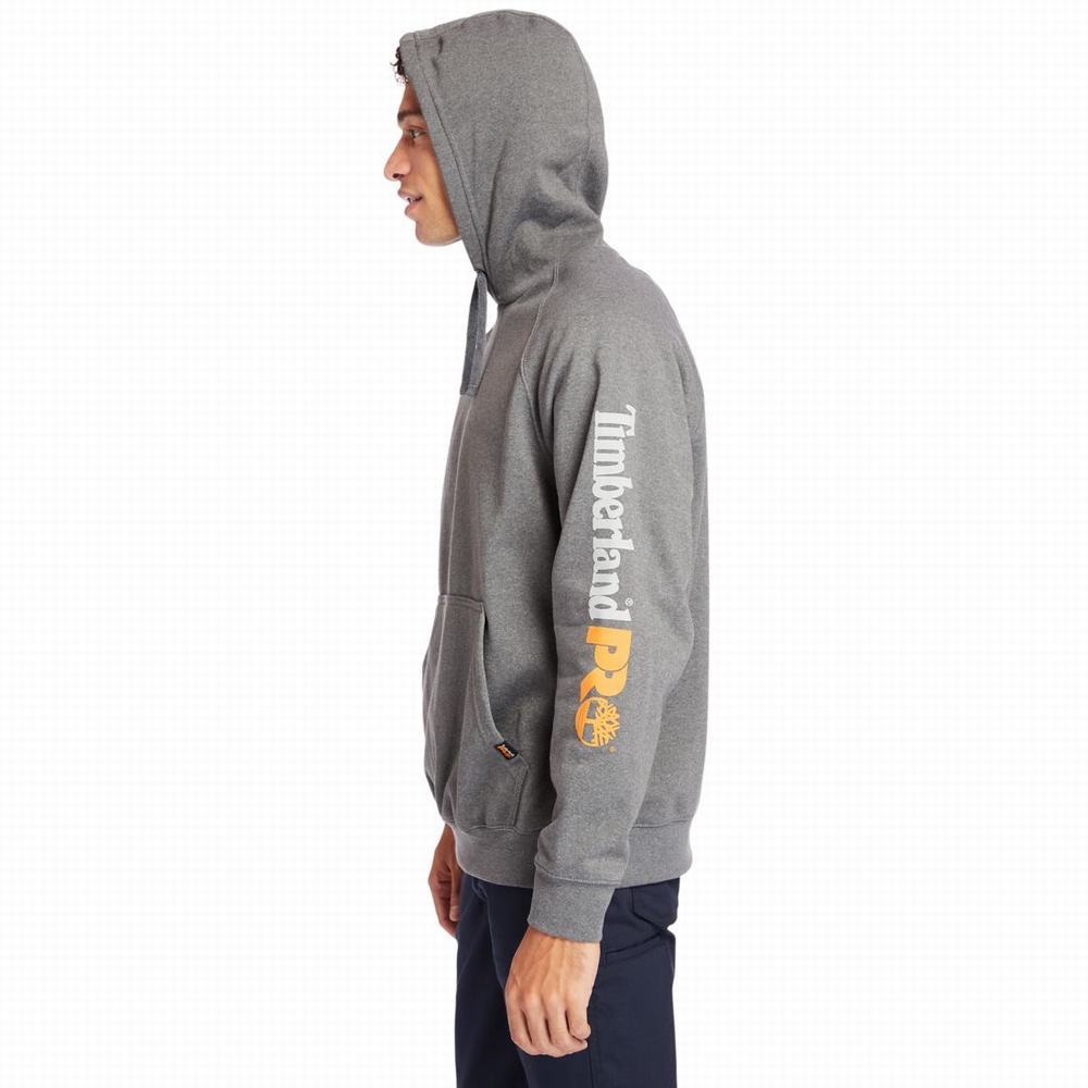 Pánské Mikiny S Kapucí Timberland PRO® Hood Honcho Sport Tmavě Šedé | TI72086-974