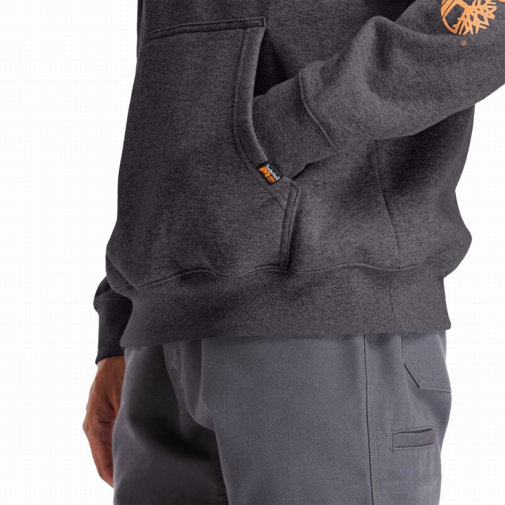 Pánské Mikiny S Kapucí Timberland PRO® Hood Honcho Sport Tmavě Šedé | TI72086-974