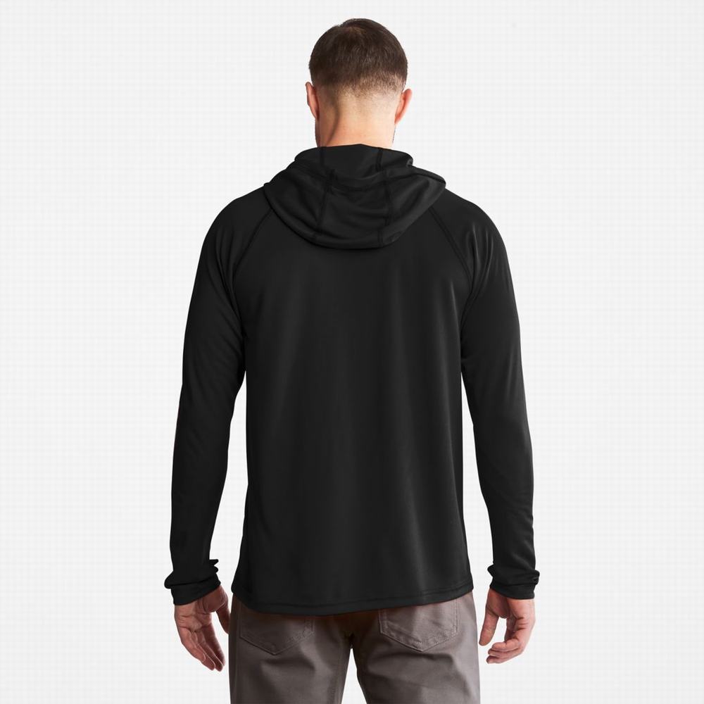Pánské Mikiny S Kapucí Timberland PRO® Wicking Good Černé | TI47203-627