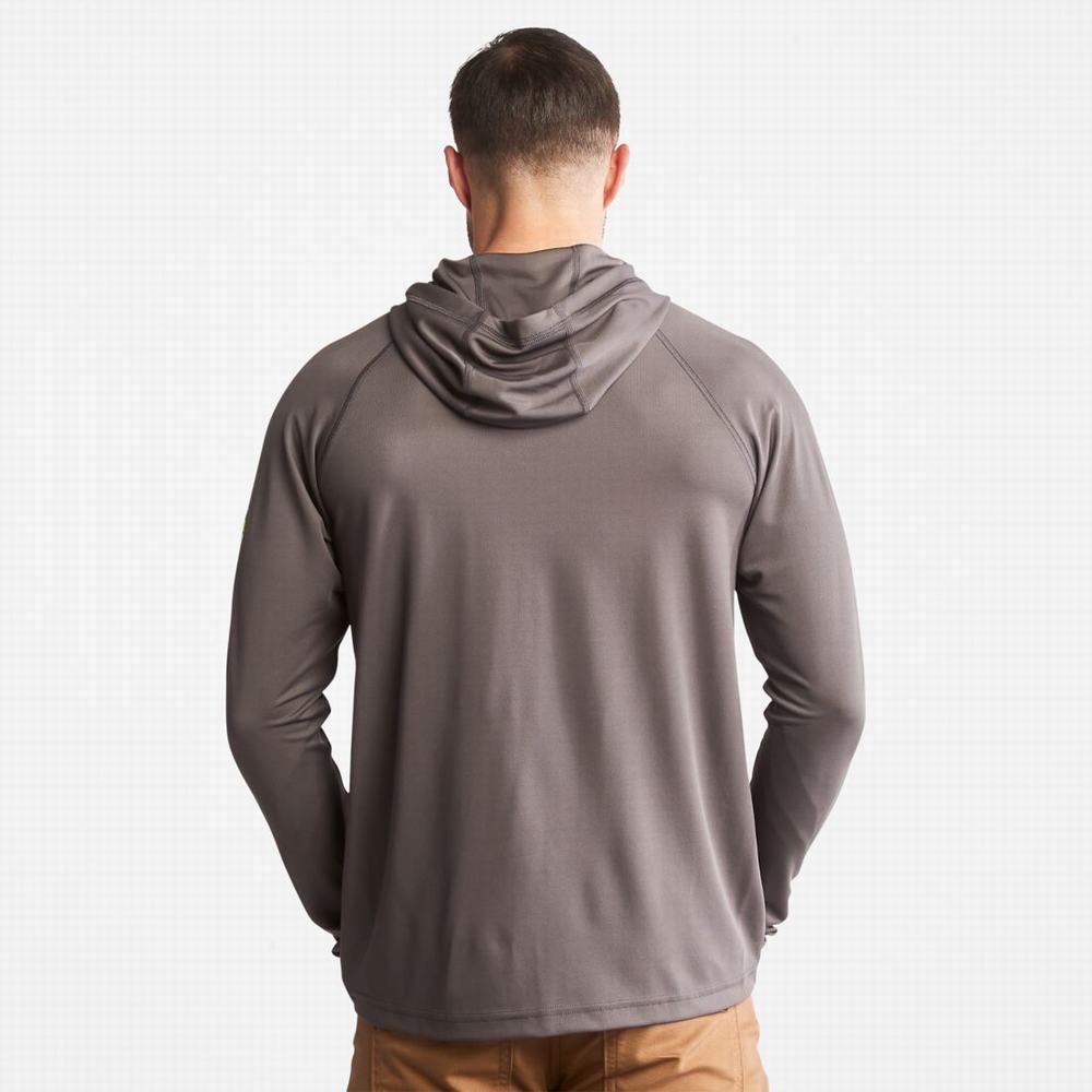 Pánské Mikiny S Kapucí Timberland PRO® Wicking Good Pewter | TI57162-056