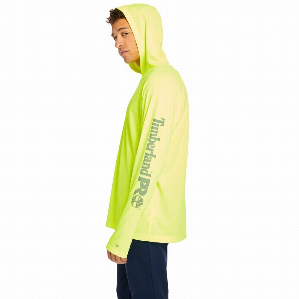 Pánské Mikiny S Kapucí Timberland PRO® Wicking Good Žluté | TI87965-294
