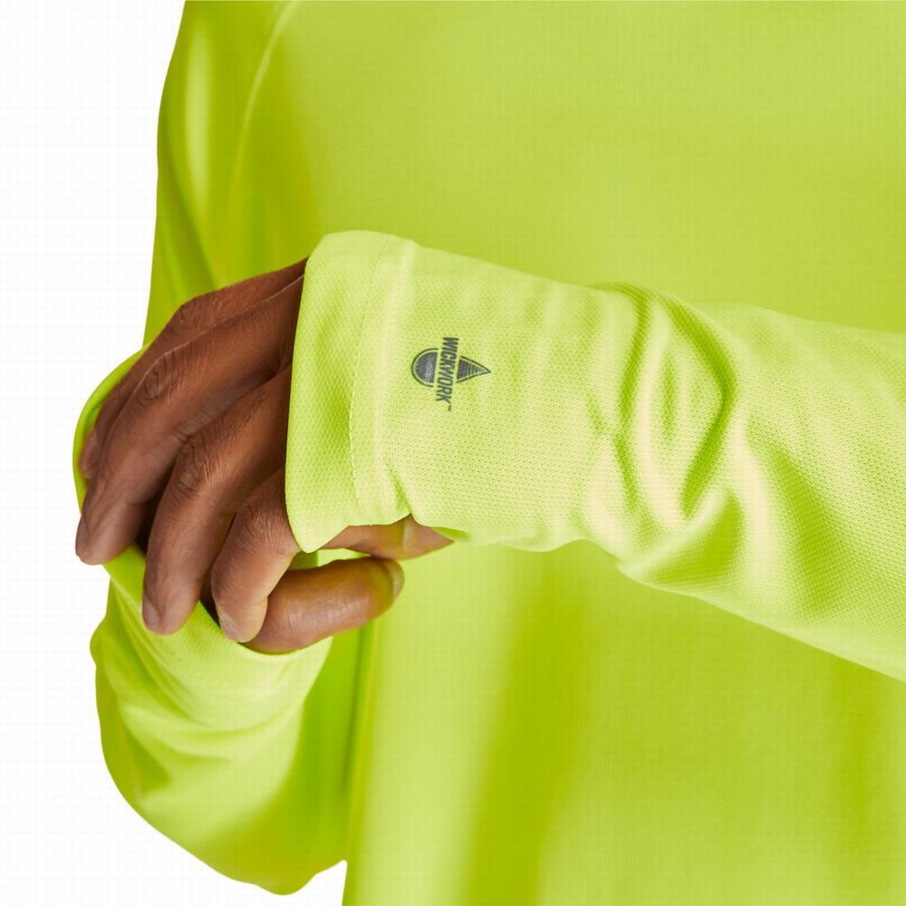 Pánské Mikiny S Kapucí Timberland PRO® Wicking Good Žluté | TI87965-294