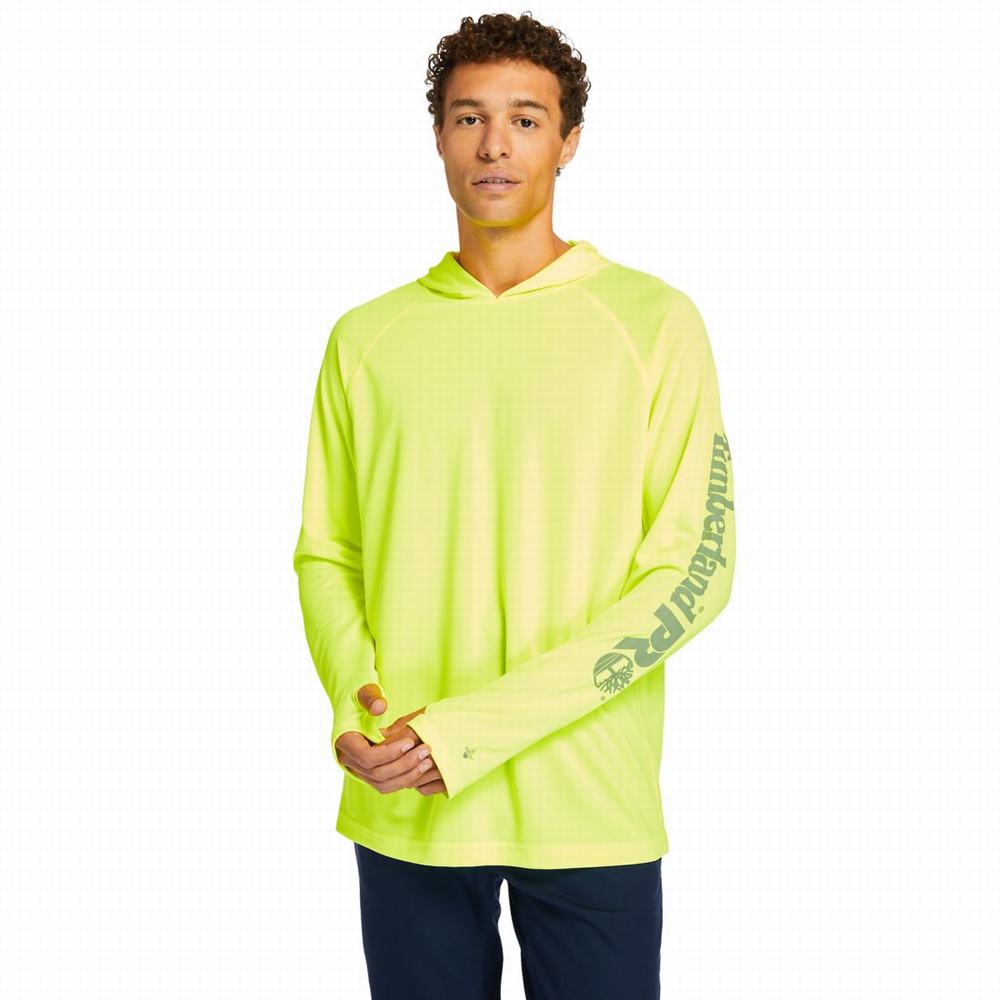 Pánské Mikiny S Kapucí Timberland PRO® Wicking Good Žluté | TI87965-294