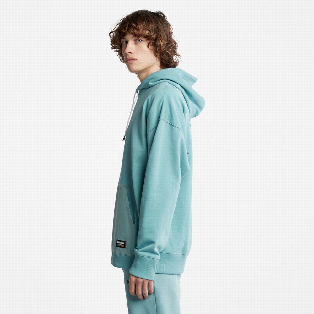 Pánské Mikiny S Kapucí Timberland Progressive Utility Mixed-Media Blankyt | TI15762-495