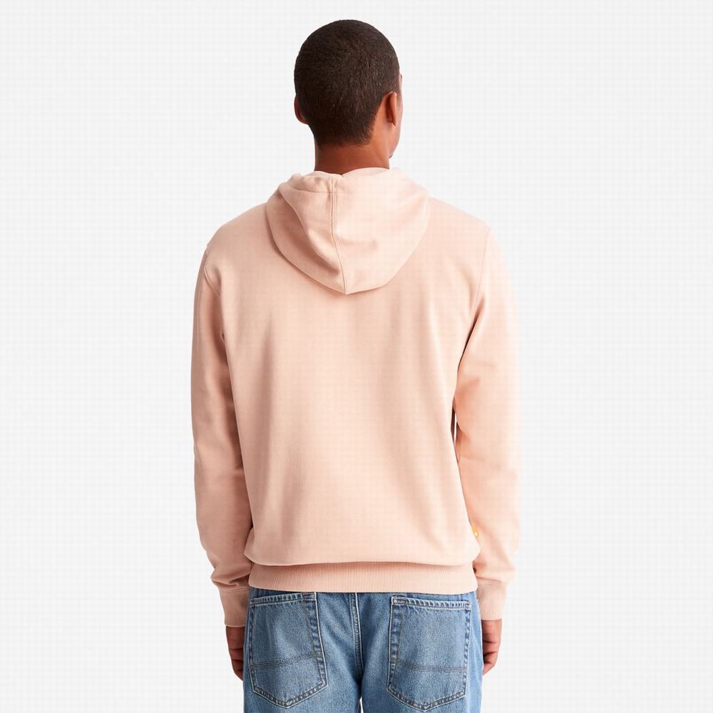 Pánské Mikiny S Kapucí Timberland Tree-Logo Růžové | TI16798-107