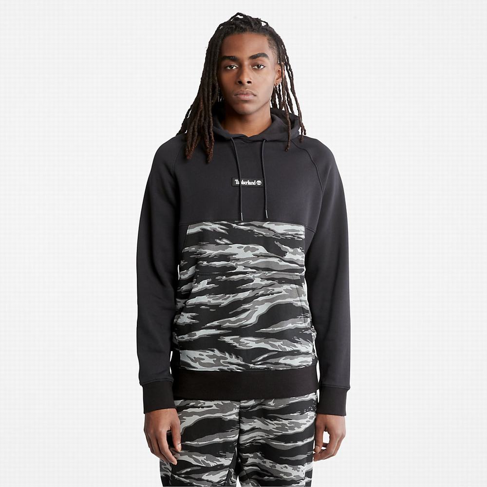 Pánské Mikiny S Kapucí Timberland White Tiger Print Zelene | TI27136-570