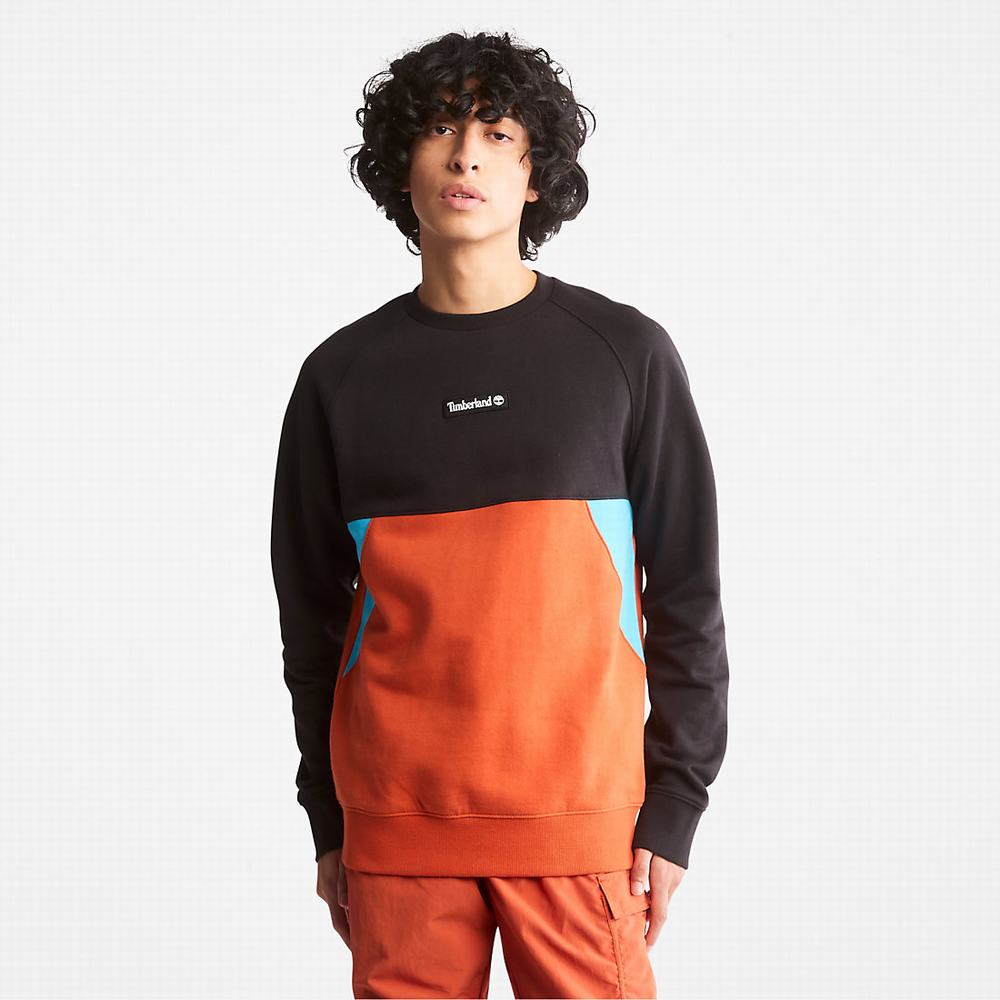 Pánské Mikiny Timberland Cut-and-sew Oranžové | TI38207-360