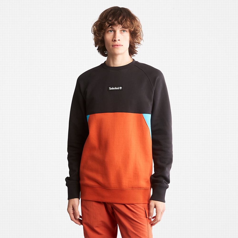Pánské Mikiny Timberland Cut-and-sew Oranžové | TI38207-360