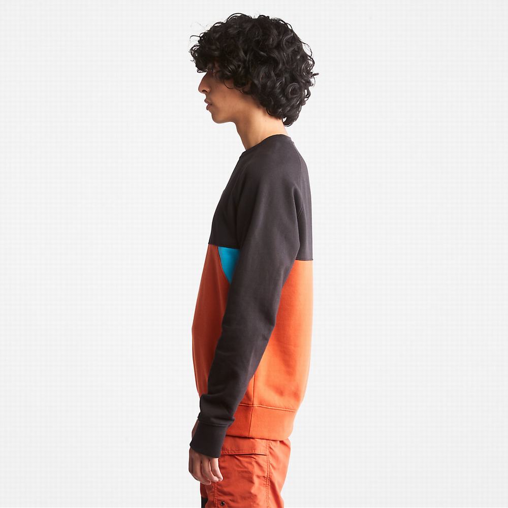 Pánské Mikiny Timberland Cut-and-sew Oranžové | TI38207-360
