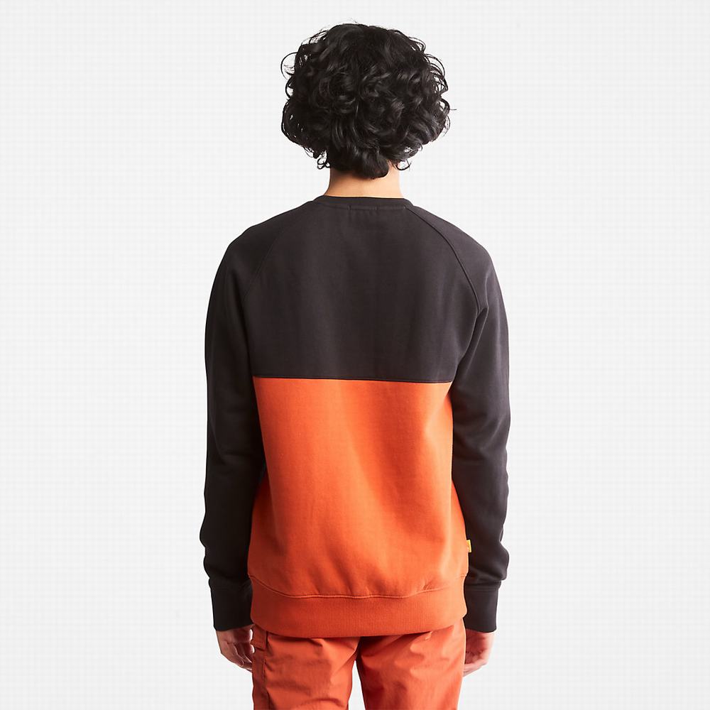 Pánské Mikiny Timberland Cut-and-sew Oranžové | TI38207-360
