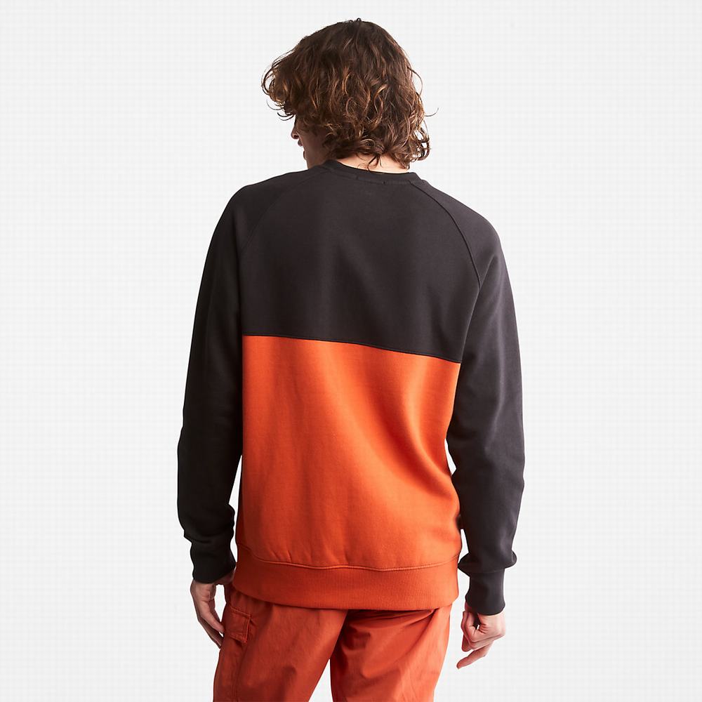 Pánské Mikiny Timberland Cut-and-sew Oranžové | TI38207-360