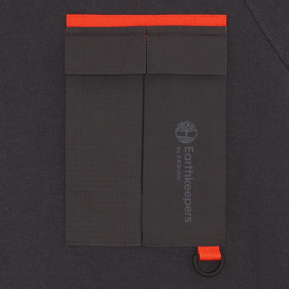 Pánské Mikiny Timberland Earthkeepers® by Raeburn All Gender Pocket Tmavě Šedé | TI21963-781