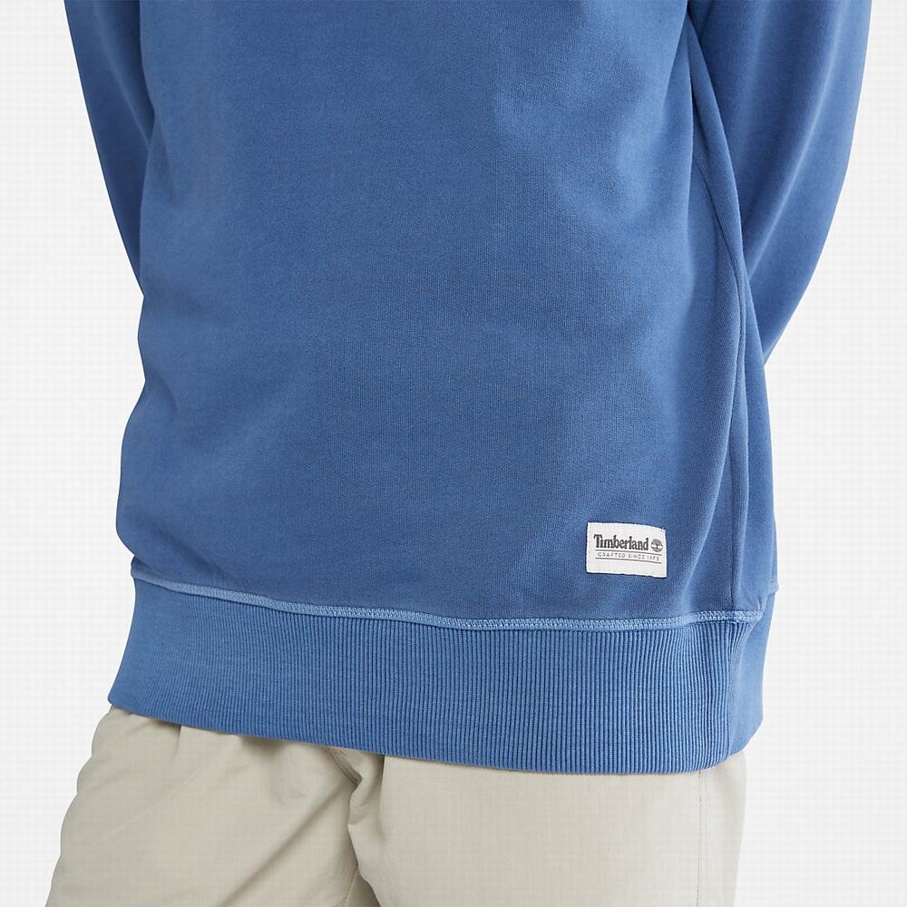 Pánské Mikiny Timberland GC Crewneck Tmavě Blankyt | TI06289-653