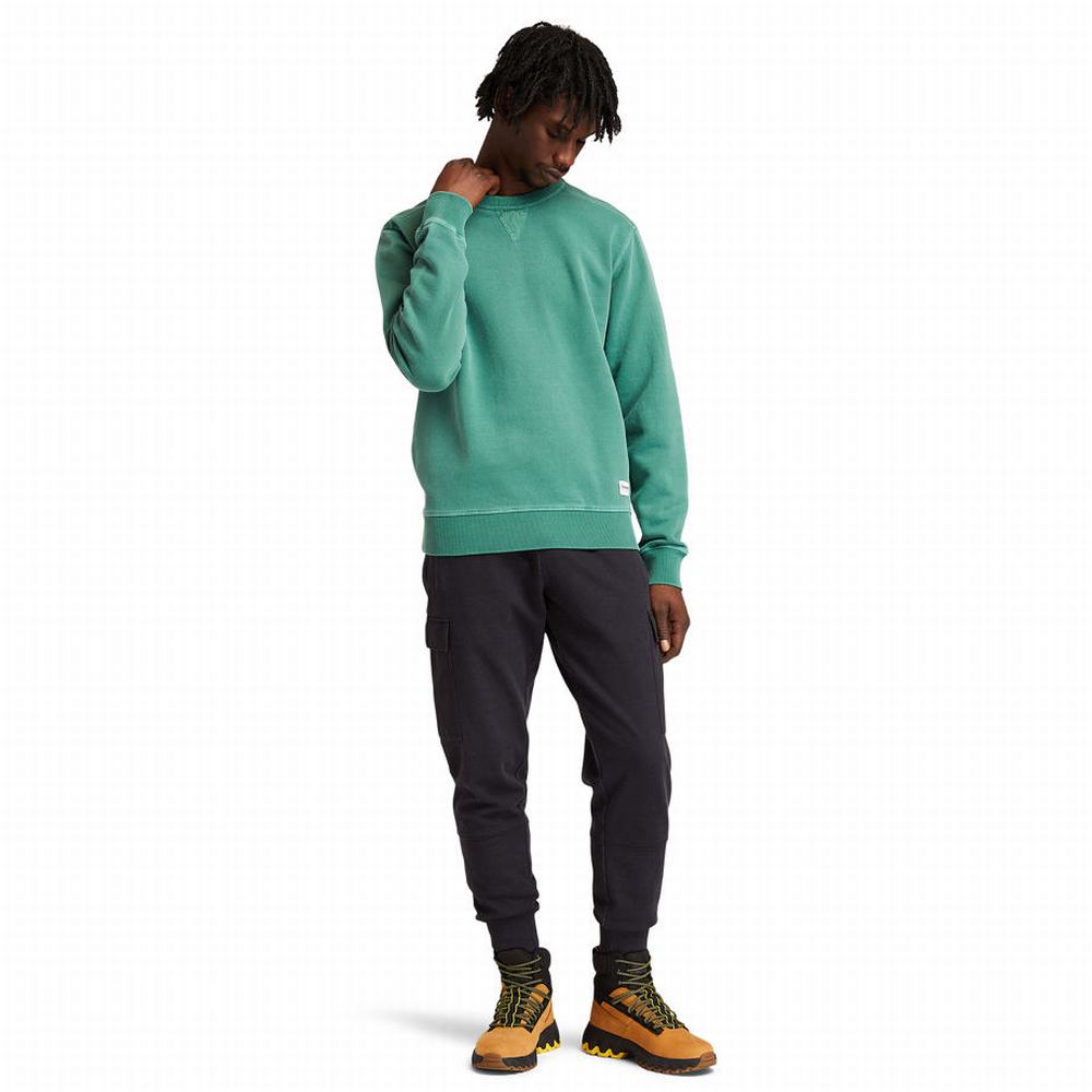 Pánské Mikiny Timberland GD the Original Zelene | TI34709-679