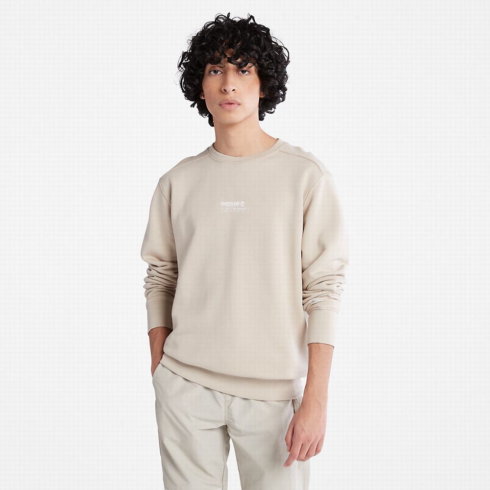 Pánské Mikiny Timberland Luxe Pohodlí Essentials Raglan Refibra™ Světle Šedé | TI37164-874