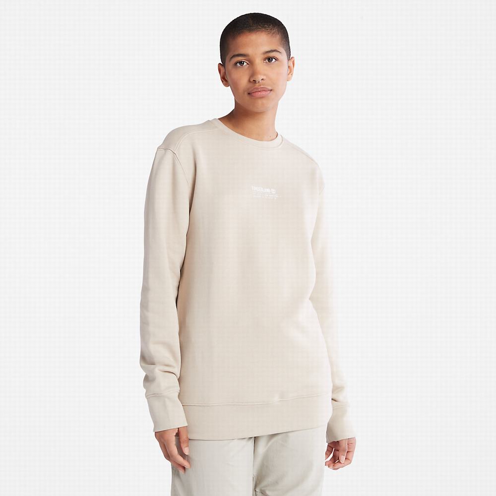 Pánské Mikiny Timberland Luxe Pohodlí Essentials Raglan Refibra™ Světle Šedé | TI37164-874