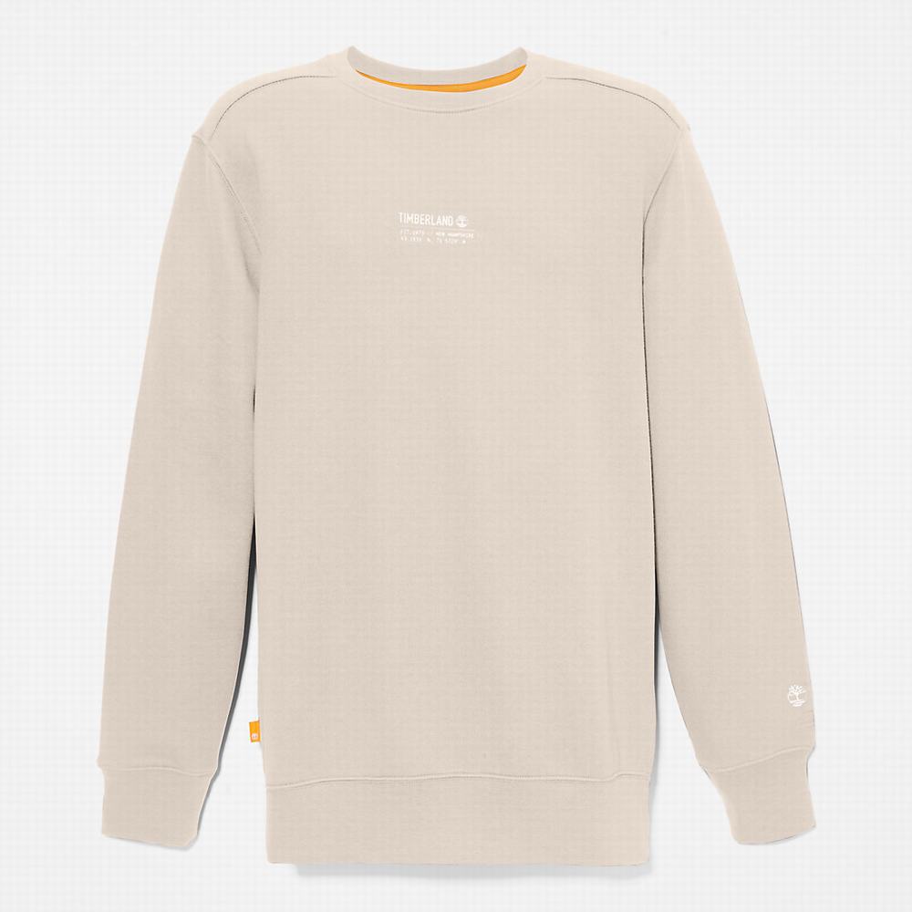 Pánské Mikiny Timberland Luxe Pohodlí Essentials Raglan Refibra™ Světle Šedé | TI37164-874