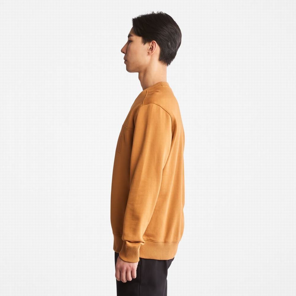 Pánské Mikiny Timberland Outdoor Heritage EK+ Crewneck Hnědé | TI31296-290