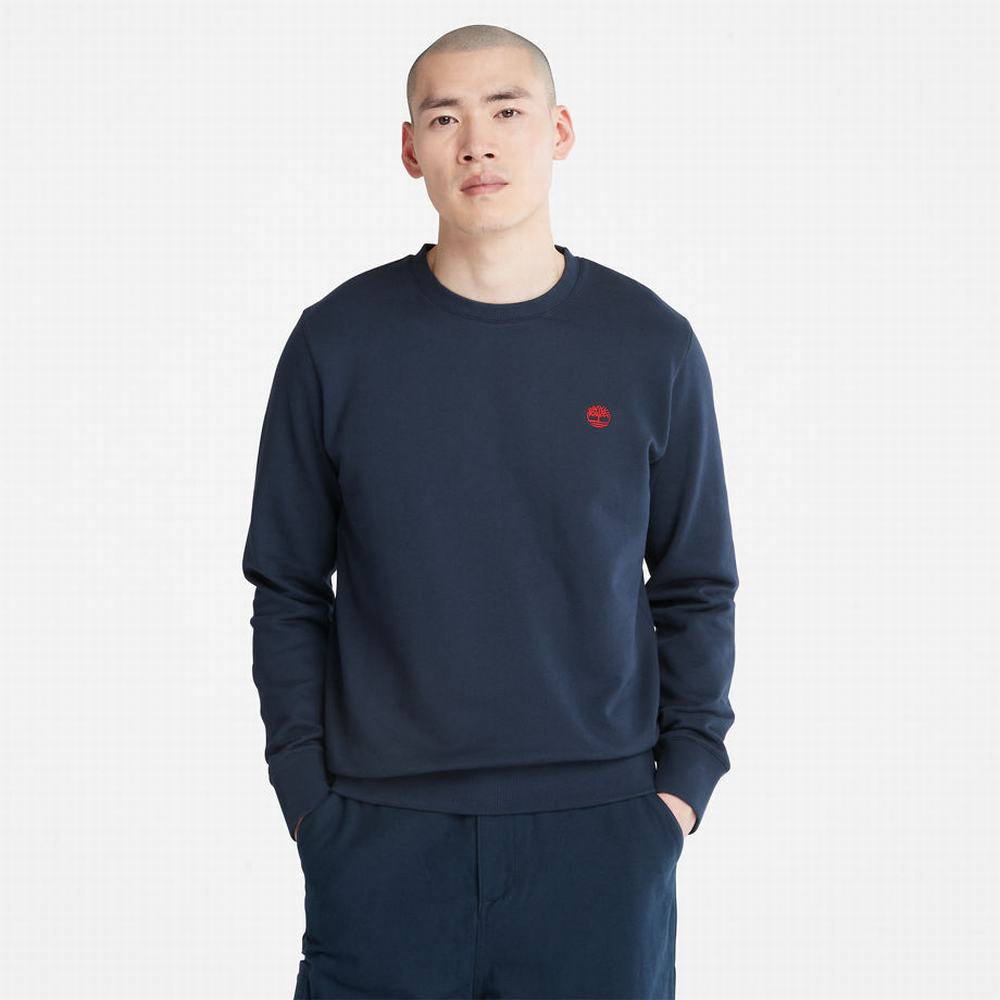 Pánské Mikiny Timberland Oyster River Tmavě Blankyt | TI46182-178