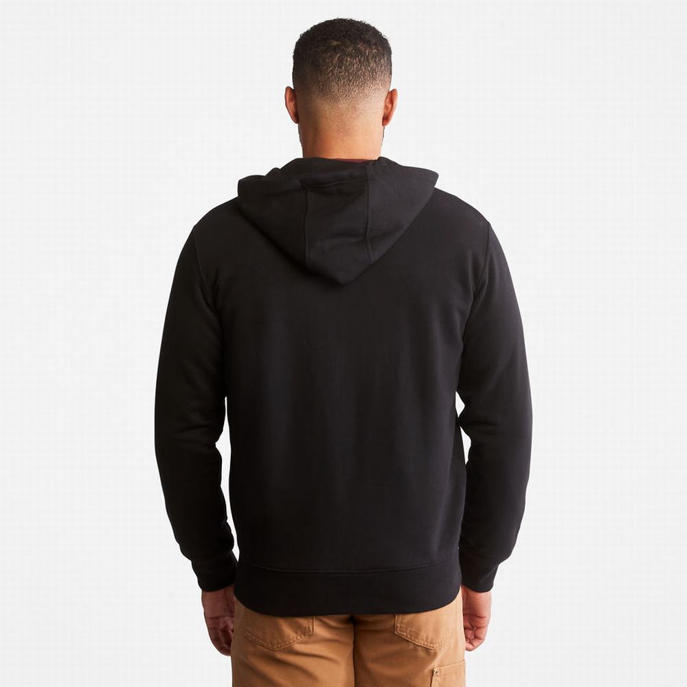 Pánské Mikiny Timberland PRO® Hood Honcho Zip Černé | TI28453-304