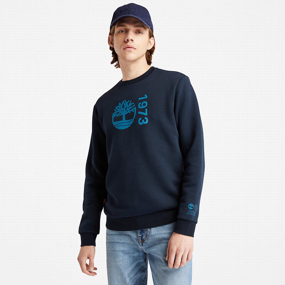 Pánské Mikiny Timberland Re-Pohodlí EK+ Tmavě Blankyt | TI17926-072