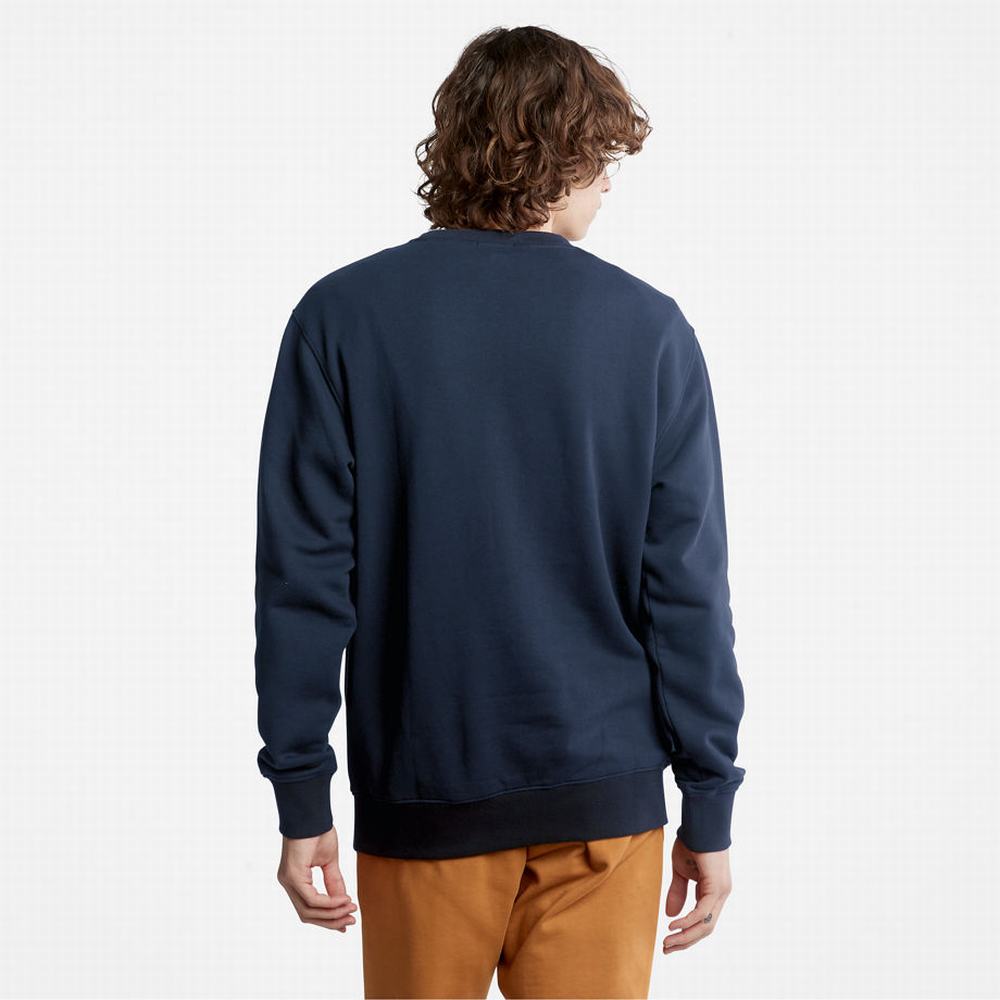 Pánské Mikiny Timberland Vítr, Vody, Earth and Sky™ Tmavě Blankyt | TI23954-293