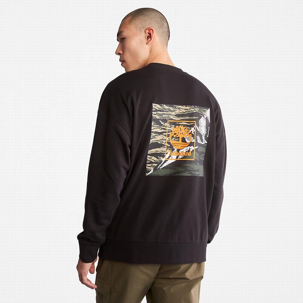 Pánské Mikiny Timberland Year of the Tiger Černé | TI50739-281