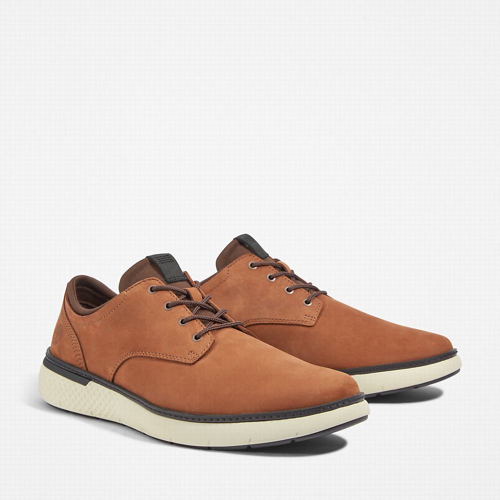 Pánské Oxford Boty Timberland Cross Mark Hnědé | TI06921-516