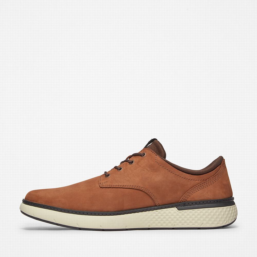 Pánské Oxford Boty Timberland Cross Mark Hnědé | TI06921-516