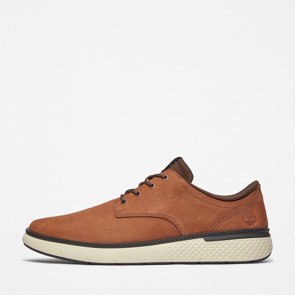 Pánské Oxford Boty Timberland Cross Mark Hnědé | TI06921-516