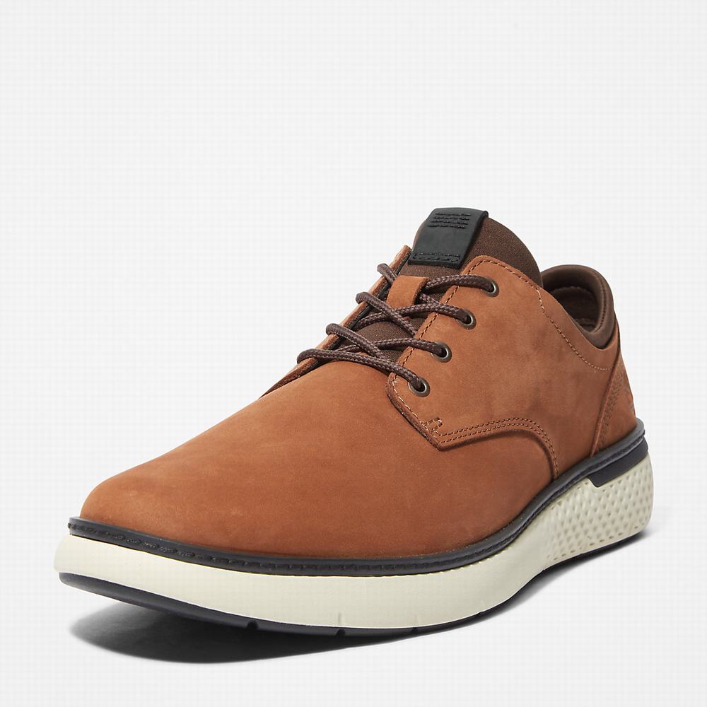 Pánské Oxford Boty Timberland Cross Mark Hnědé | TI06921-516
