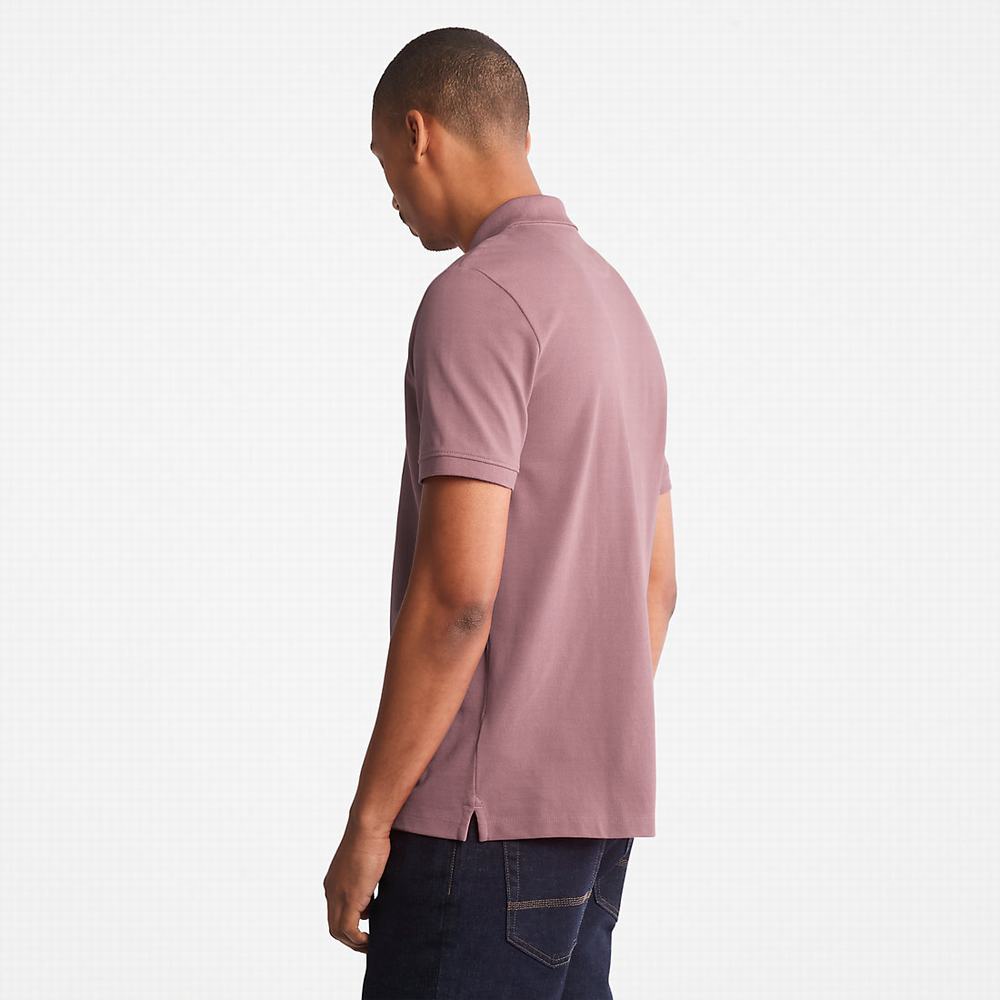 Pánské Polo Triko Timberland Millers River Pique Fialové | TI51728-840