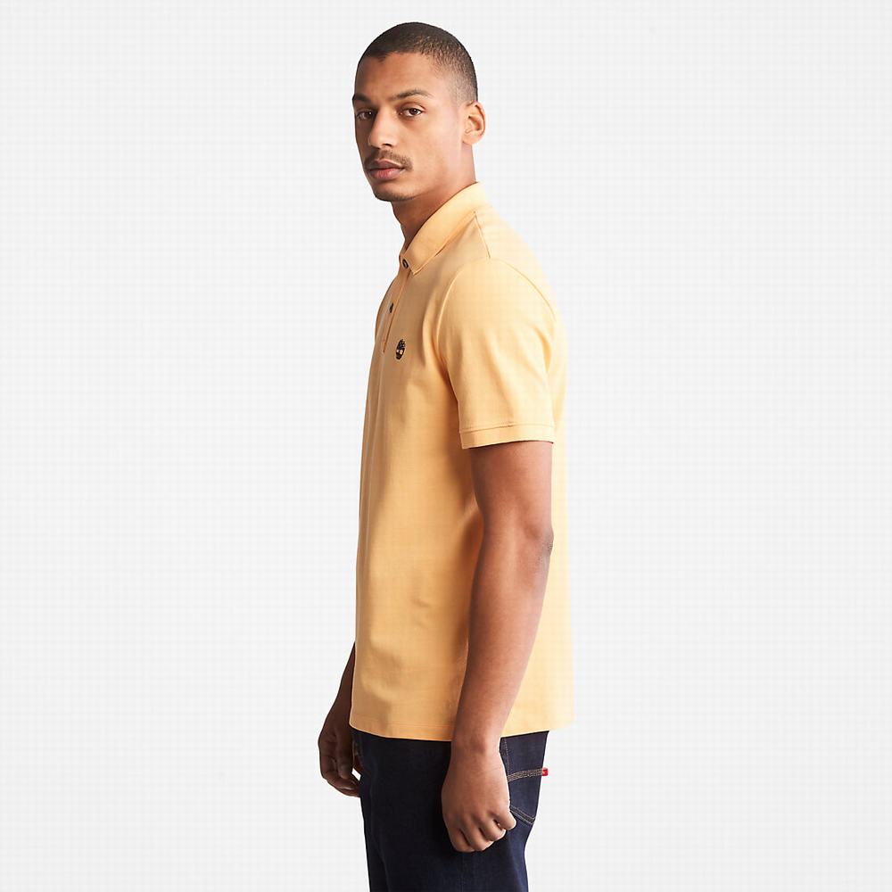 Pánské Polo Triko Timberland Millers River Pique Žluté | TI57308-437
